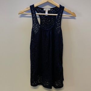 Ambiance Burnout Animal Print Tank